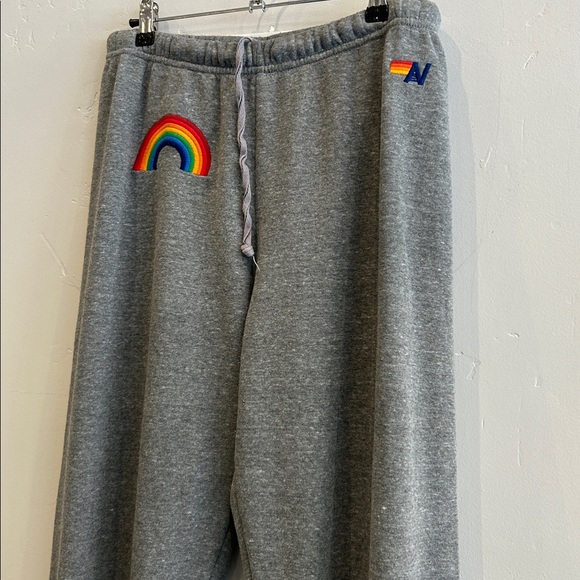 Aviator Nation Rainbow Embroidery Sweatpants - Picture 4 of 9